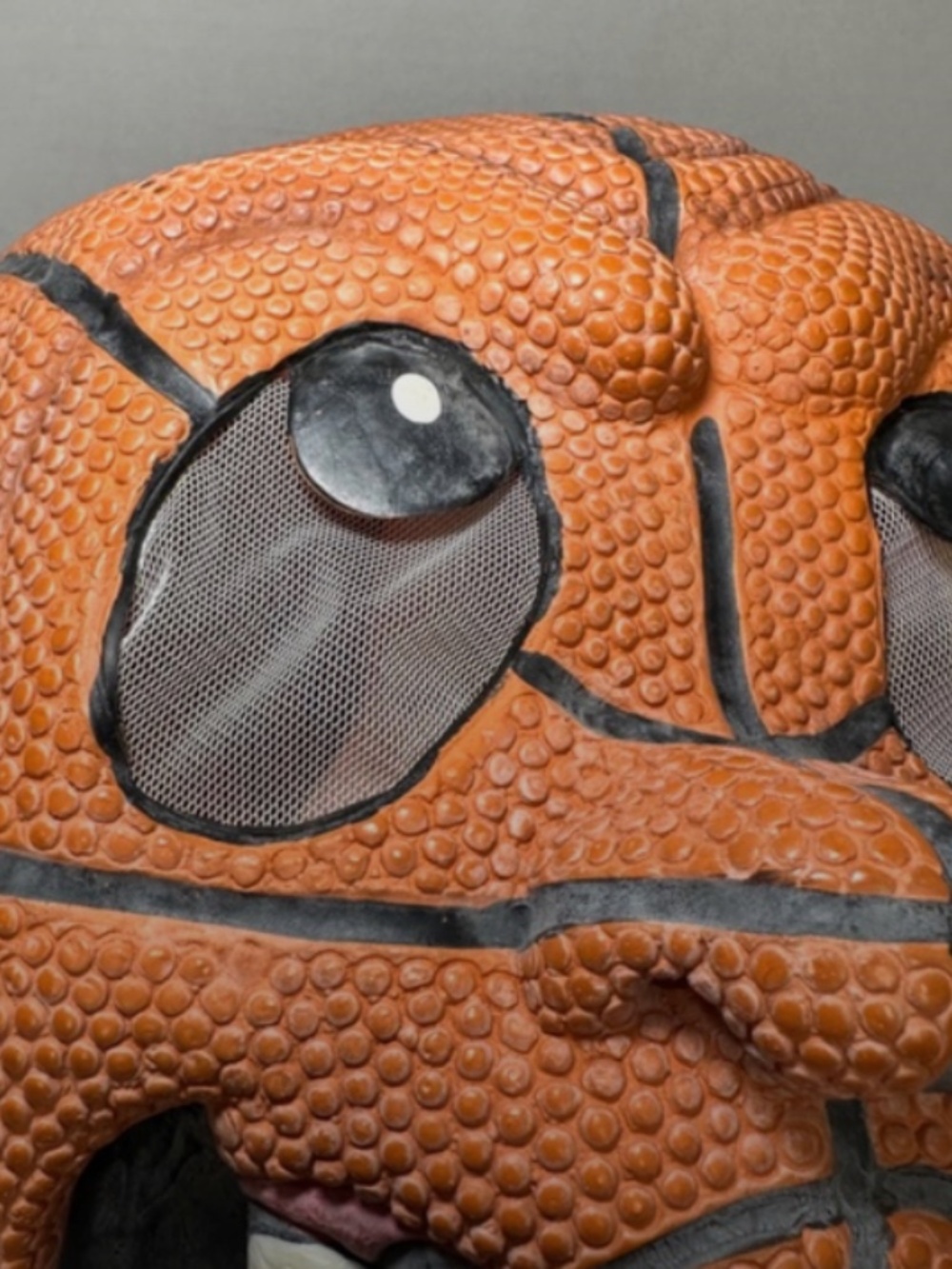 Easter Unlimited Inc. Basketball Head Sports Full Covered Rubber Halloween Mask - Picture 8 of 11